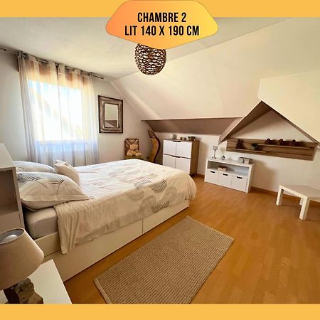 Maison Le Vignoble Avec Jardin - 6 Personnes リボーヴィレ エクステリア 写真